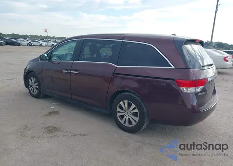 2015 Honda Odyssey Ex-L z USA, uszkodzony, nr VIN 5FNRL5H67FB057519